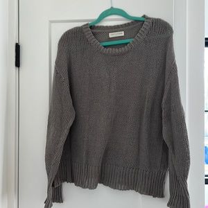 Grey Christina Lehr sweater